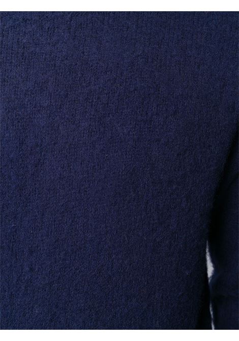 maglione girocollo uomo verde navy ASPESI | M183 516501098